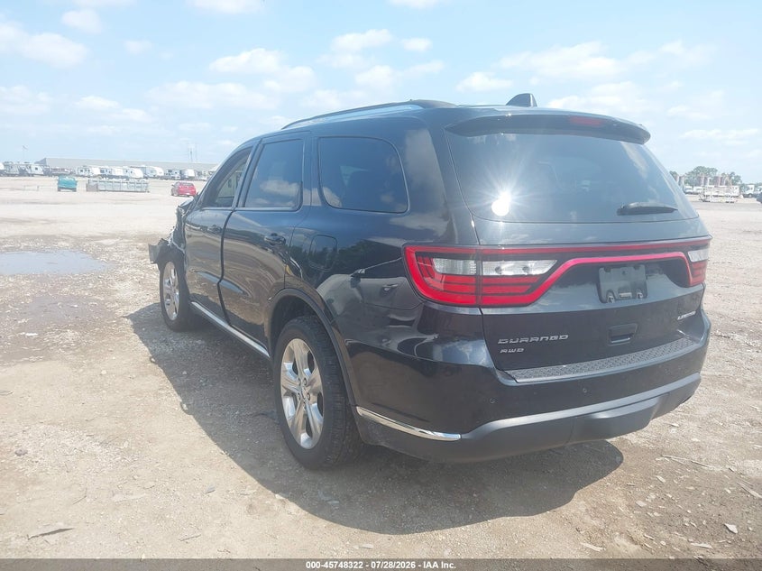 Vin: 1c4rdjdg0ec477509, lot: 46247044, dodge durango limited 20143