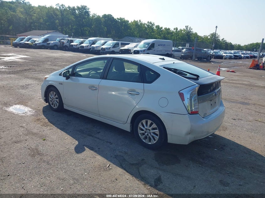 Vin: jtdkn3dp4e3060128, lot: 46247046, toyota prius plug-in 20143