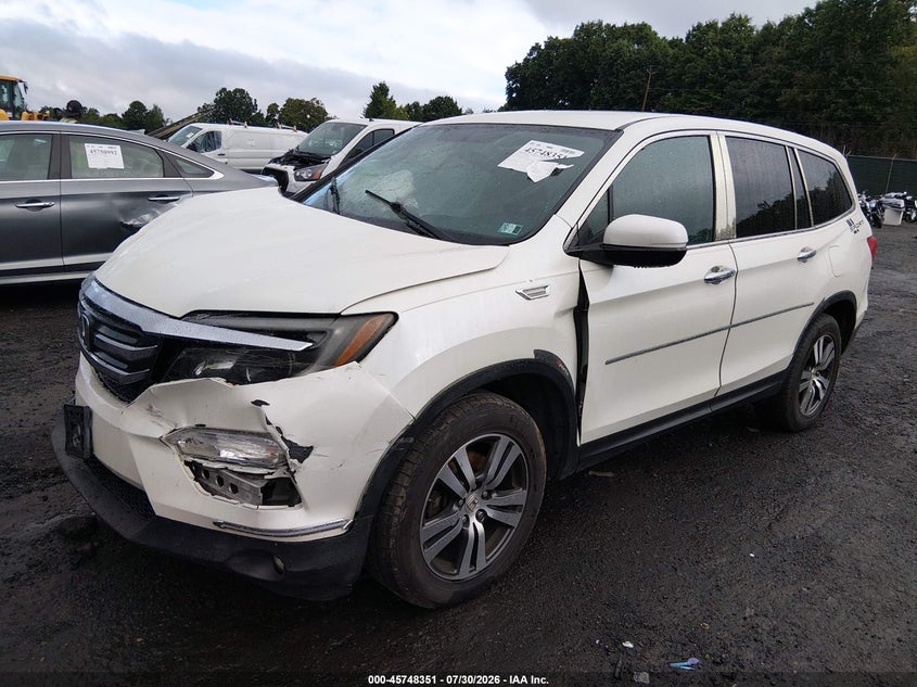 Vin: 5fnyf6h31gb045513, lot: 46247073, honda pilot ex 20162