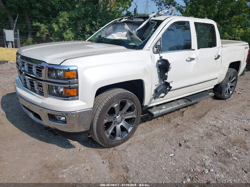 Vin: 3gcuksec3fg238570, lot: 46247099, chevrolet silverado 1500 ltz 20152