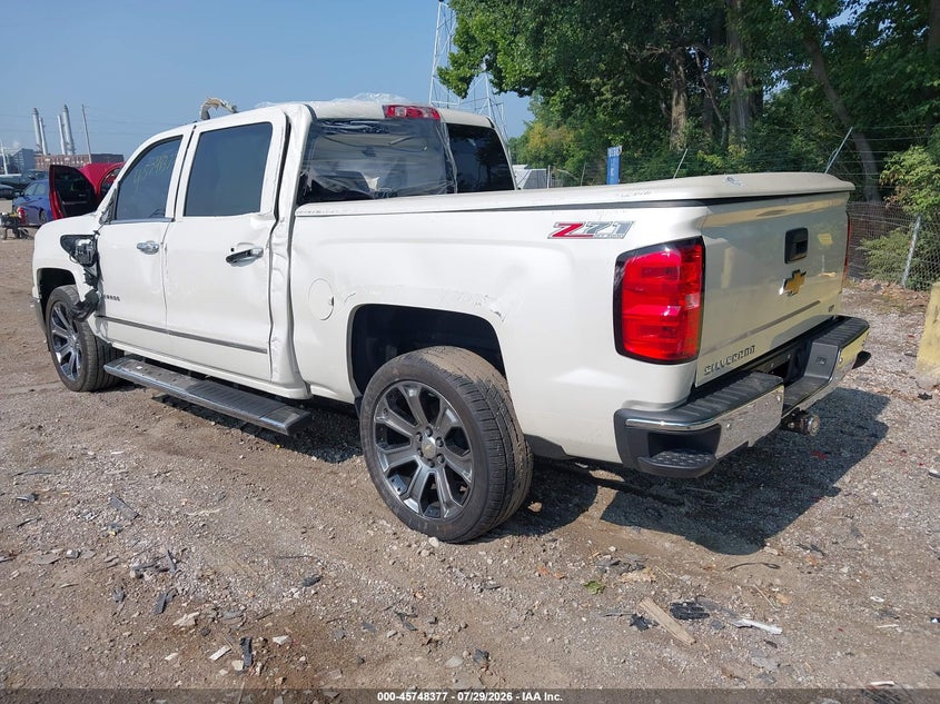 Vin: 3gcuksec3fg238570, lot: 46247099, chevrolet silverado 1500 ltz 20153