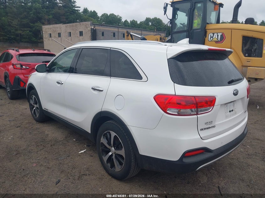Vin: 5xyphda59hg229999, lot: 46247103, kia sorento 3.3l ex 20173