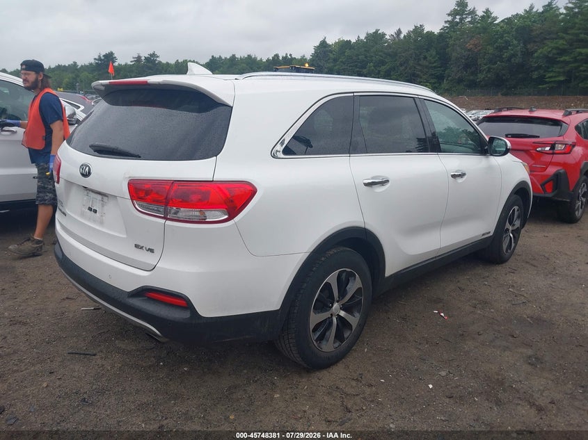 Vin: 5xyphda59hg229999, lot: 46247103, kia sorento 3.3l ex 20174