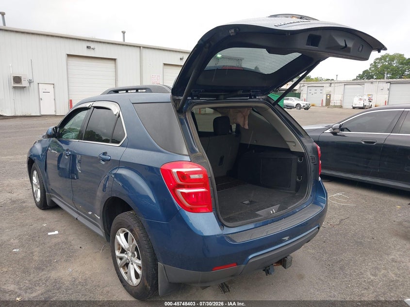 Vin: 2gnflfek2h6250428, lot: 46247125, chevrolet equinox lt 20173