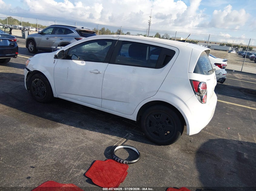 Vin: 1g1ja6sh1d4131176, lot: 46247151, chevrolet sonic ls auto 20133
