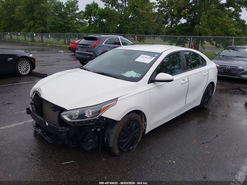 Vin: 3kpf24ad3me325347, lot: 46247155, kia forte fe 20212