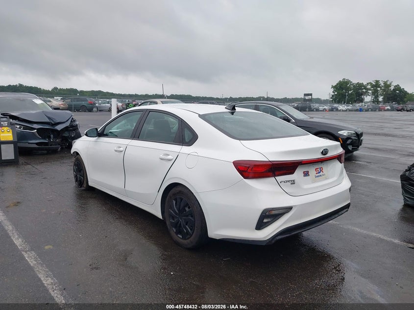 Vin: 3kpf24ad3me325347, lot: 46247155, kia forte fe 20213