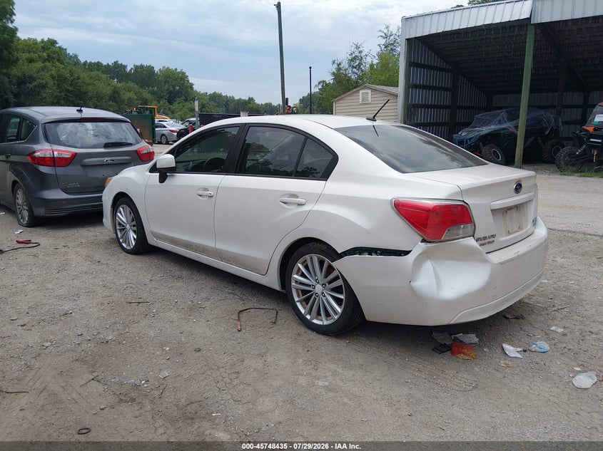 Vin: jf1gjad60dh022125, lot: 46247158, subaru impreza 2.0i premium 20133