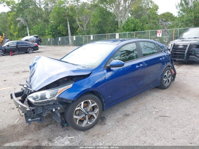 Vin: 3kpf24ad6me404396, lot: 46247195, kia forte lxs 20212