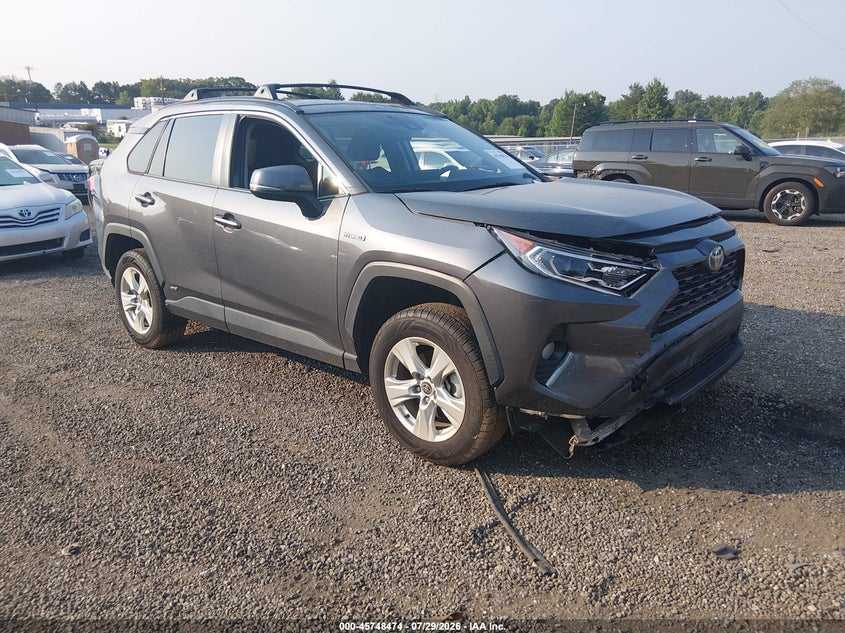Vin: 4t3rwrfvxmu047020, lot: 46247196, toyota rav4 hybrid xle 2021 img_1