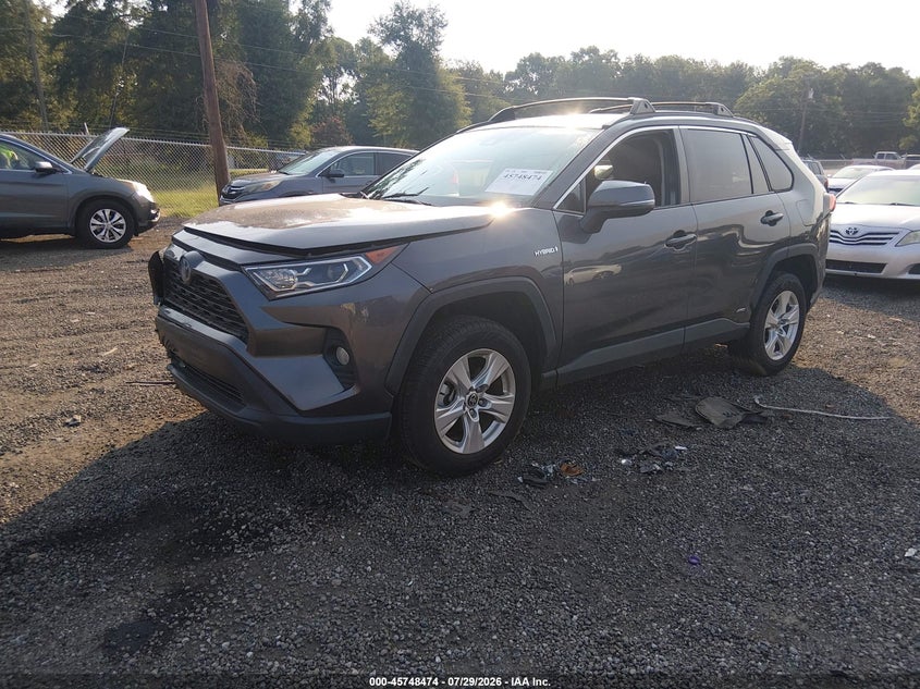 Vin: 4t3rwrfvxmu047020, lot: 46247196, toyota rav4 hybrid xle 20212