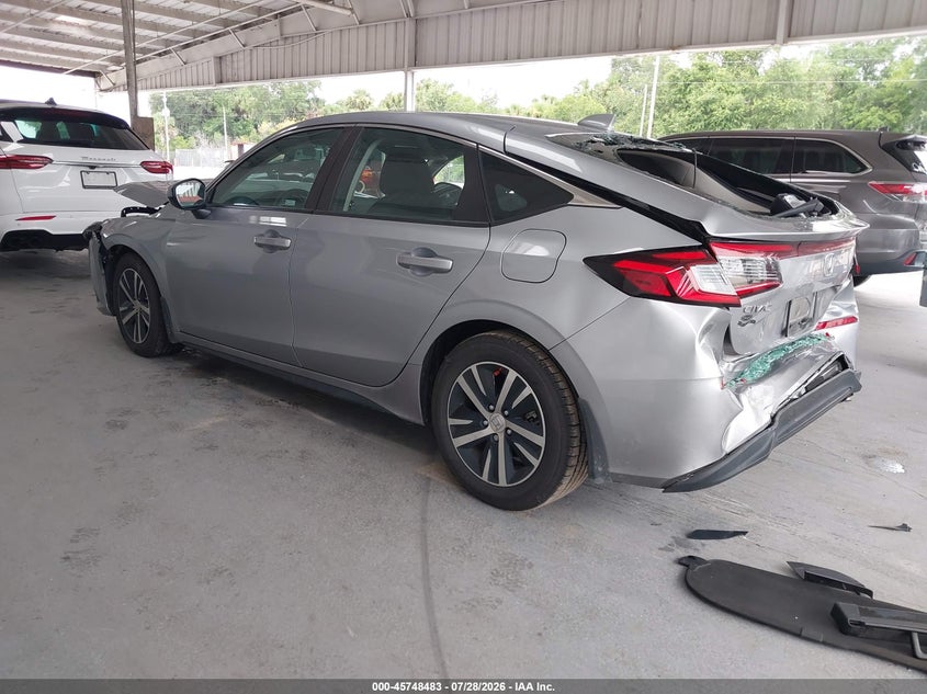 Vin: 19xfl2h52re016010, lot: 46247205, honda civic lx 20243