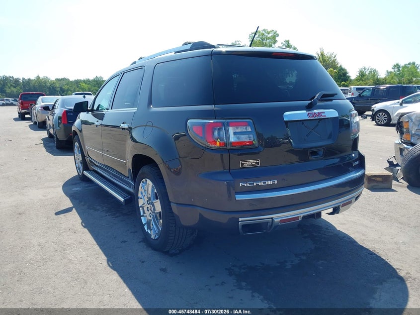 Vin: 1gkkvtkd4fj114845, lot: 46247206, gmc acadia denali 20153
