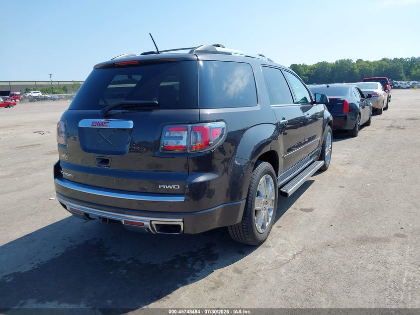 Vin: 1gkkvtkd4fj114845, lot: 46247206, gmc acadia denali 20154