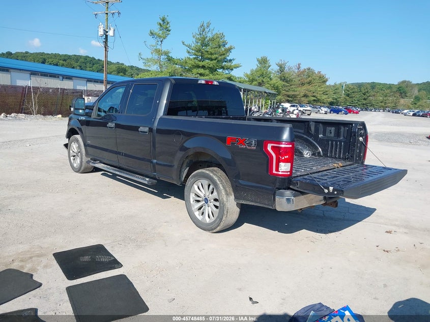 Vin: 1ftfw1eg7fkf21041, lot: 46247207, ford f-150 xlt 20153
