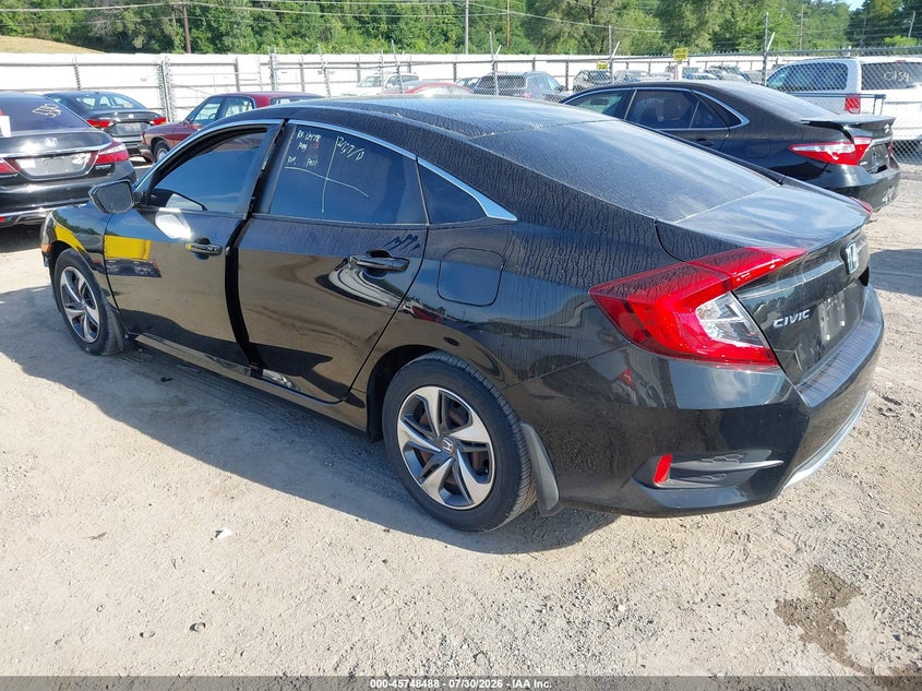 Vin: 2hgfc2f69mh547683, lot: 46247210, honda civic lx 20213