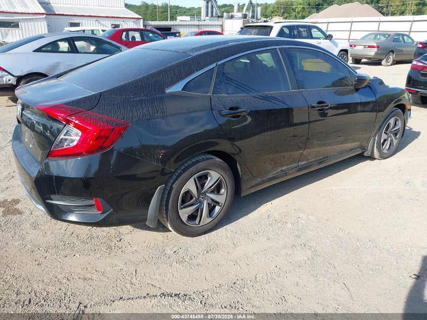 Vin: 2hgfc2f69mh547683, lot: 46247210, honda civic lx 20214