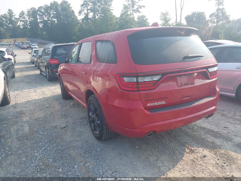 Vin: 1c4rdhdg4mc688977, lot: 46247223, dodge durango gt rwd 20213