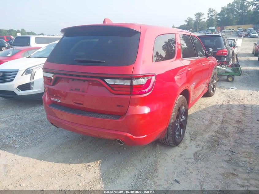Vin: 1c4rdhdg4mc688977, lot: 46247223, dodge durango gt rwd 20214