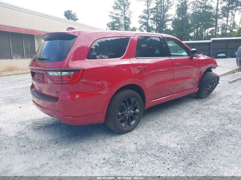 Vin: 1c4rdhdg4mc688977, lot: 46247223, dodge durango gt rwd 20214