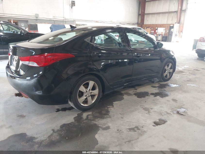 Vin: kmhdh4aexdu991391, lot: 46247227, hyundai elantra gls 20134