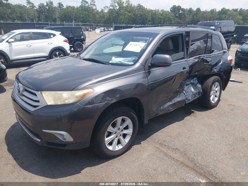 Vin: 5tdzk3eh3ds140726, lot: 46247240, toyota highlander se v6 20132
