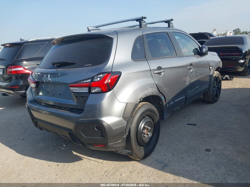 Vin: ja4aruauxsu009202, lot: 46247241, mitsubishi outlander sport 2.0 trail edition awc 20254