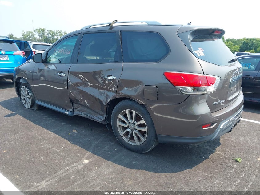 Vin: 5n1ar2mn7fc688139, lot: 46247242, nissan pathfinder s 20153