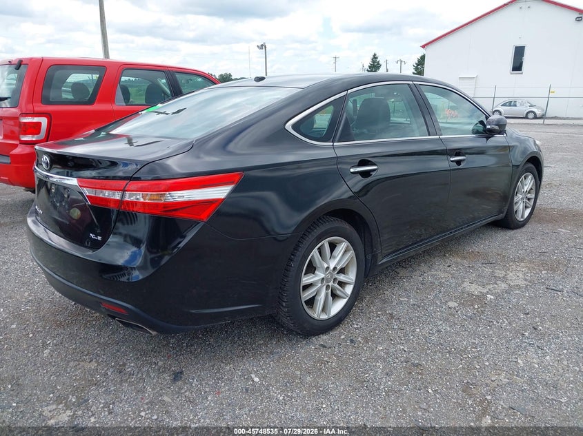 Vin: 4t1bk1eb8fu165813, lot: 46247257, toyota avalon xle 20154