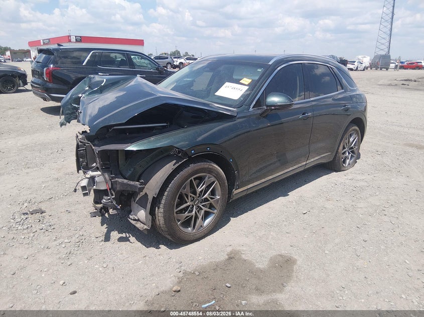 Vin: kmumadtb4pu078509, lot: 46247276, genesis gv70 2.5t awd 20232