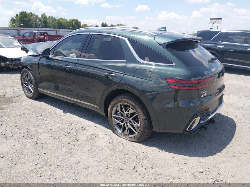 Vin: kmumadtb4pu078509, lot: 46247276, genesis gv70 2.5t awd 20233