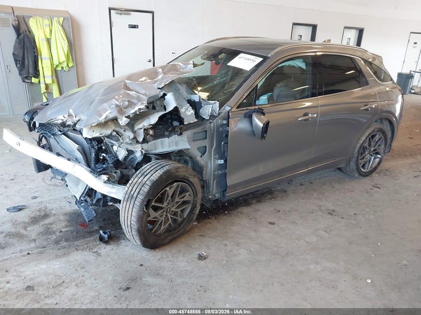 Vin: kmumadtb1nu059476, lot: 46247278, genesis gv70 2.5t awd 20222