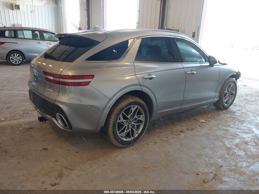 Vin: kmumadtb1nu059476, lot: 46247278, genesis gv70 2.5t awd 20224