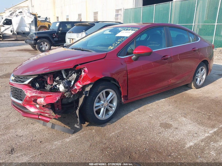 Vin: 1g1be5smxj7129646, lot: 46247285, chevrolet cruze lt auto 20182