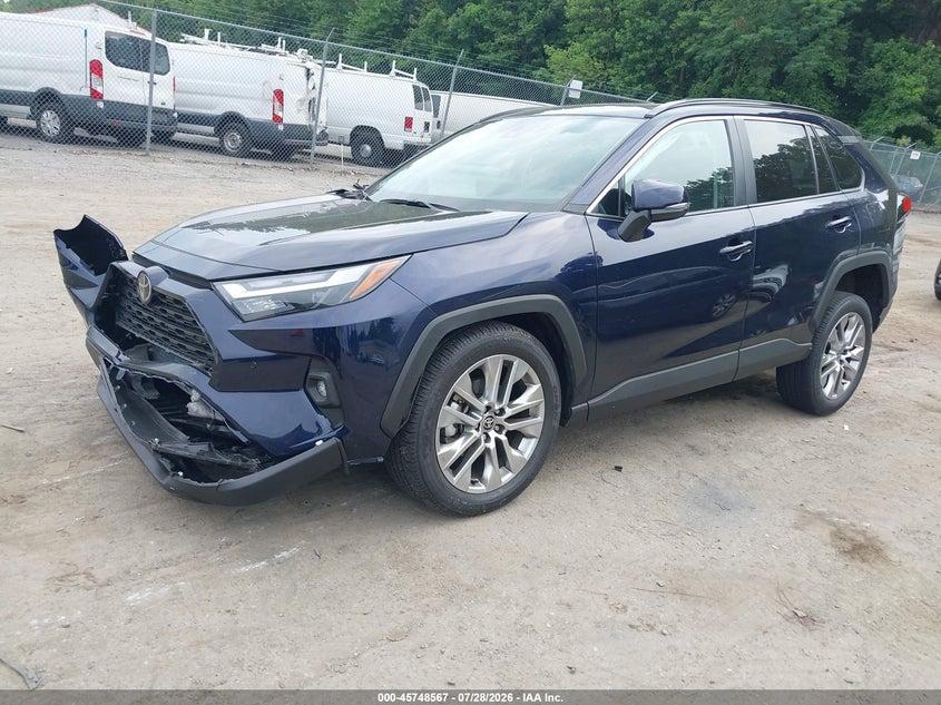 Vin: 2t3a1rfv6sw552299, lot: 46247289, toyota rav4 xle premium 20252