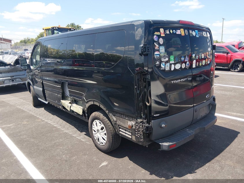 Vin: 1fbzx2zm1jka52204, lot: 46247302, ford transit-350 xlt 20183