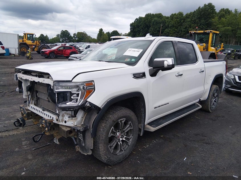 Vin: 1gtu9ded6lz185391, lot: 46247312, gmc sierra 1500 4wd  short box slt 20202