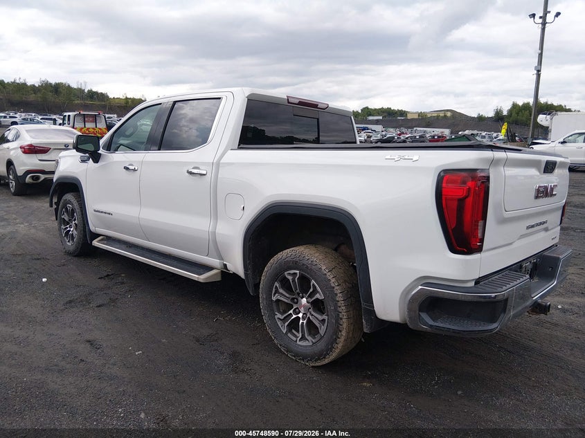 Vin: 1gtu9ded6lz185391, lot: 46247312, gmc sierra 1500 4wd  short box slt 20203