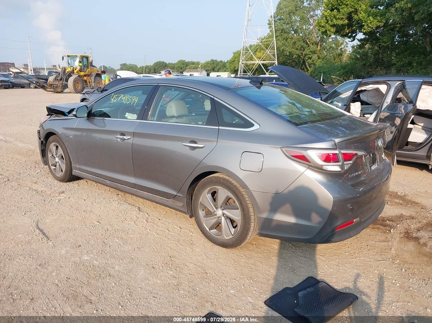 Vin: kmhe34l12ha060436, lot: 46247321, hyundai sonata hybrid limited 20173
