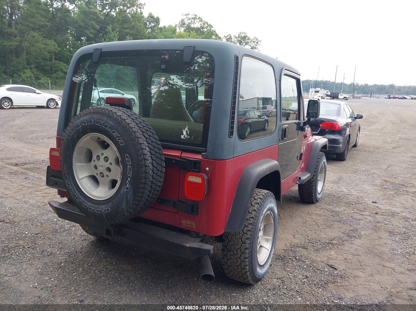 1999 JEEP WRANGLER auction photo 4