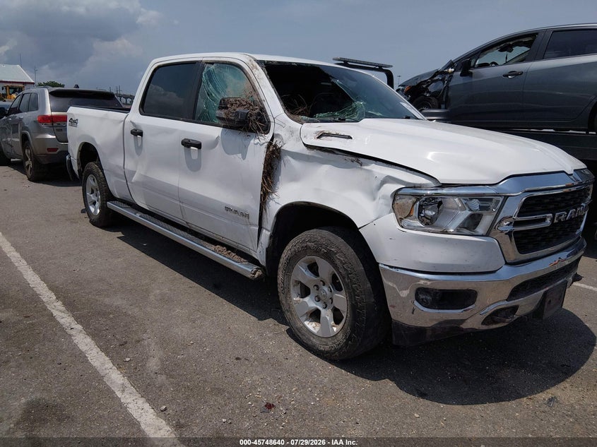 Vin: 1c6srfmt4pn518848, lot: 46247362, ram 1500 big horn  4x4 6'4 box 2023 img_1