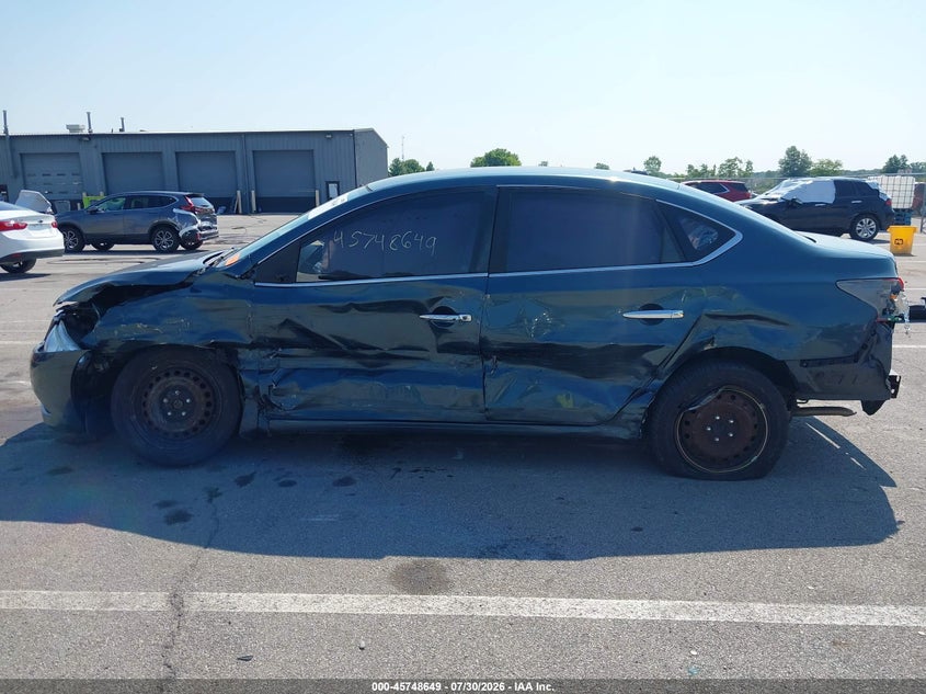 NISSAN SENTRA 2015 VIN 3N1AB7AP5FY224241