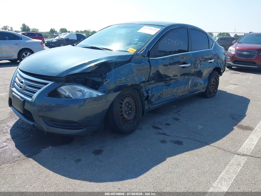 2015 NISSAN SENTRA auction photo 2