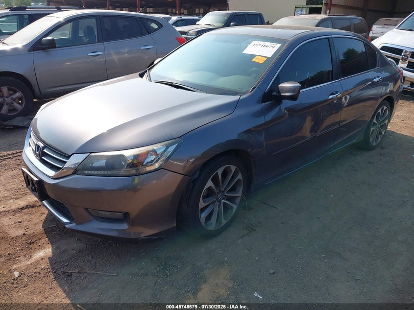 Vin: 1hgcr2f52fa207320, lot: 46247401, honda accord sport 20152
