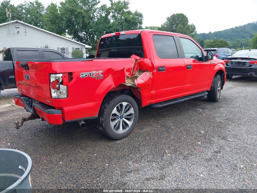 Vin: 1ftew1ep5lkf45362, lot: 46247410, ford f-150 xl 20204