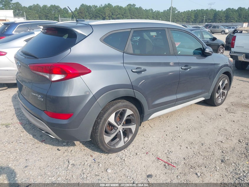 Vin: km8j3ca20hu401500, lot: 46247417, hyundai tucson sport 20174