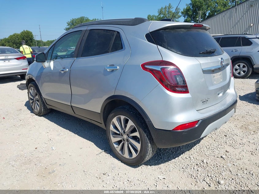 Vin: kl4cjesbxjb584610, lot: 46247421, buick encore preferred 20183