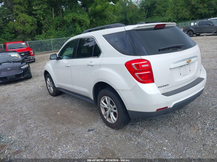 Vin: 2gnalcek5h1547389, lot: 46247430, chevrolet equinox lt 20173