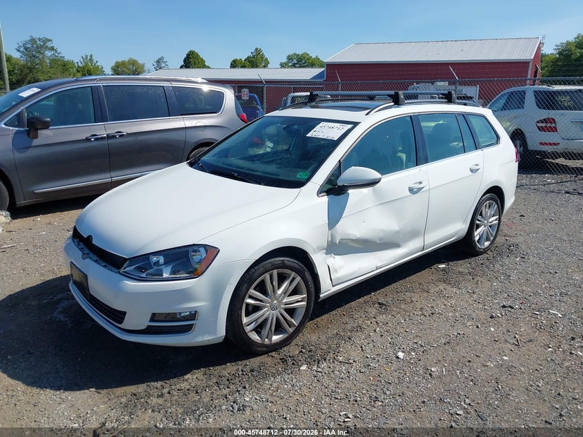 Vin: 3vwca7au5fm520296, lot: 46247434, volkswagen golf sportwagen tdi se 4-door 20152