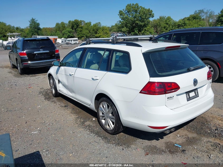 Vin: 3vwca7au5fm520296, lot: 46247434, volkswagen golf sportwagen tdi se 4-door 20153